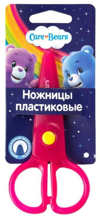 РОСМЭН 33958 Ножницы пластиковые Заботливые мишки