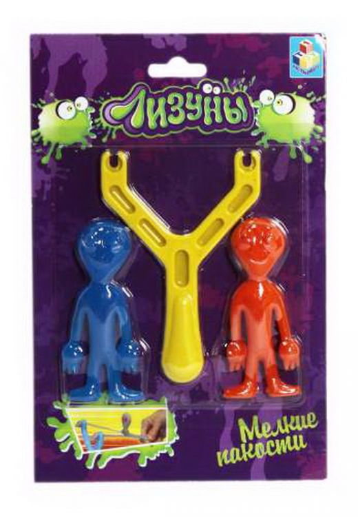 1TOY Т56323 1toy Лизуны пришелец (2 шт) -рогатка 6,7х10 см. блистер. 1TOY Т56323 1toy Лизуны пришелец (2 шт) -рогатка 6,7х10 см. блистер.
