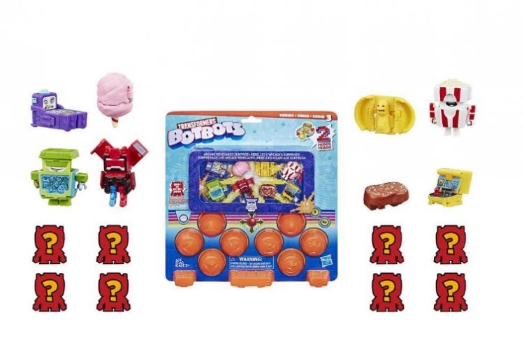 Hasbro E5362 Transformers BotBots S3 Игровой набор из 16 трансформеров Ботботс