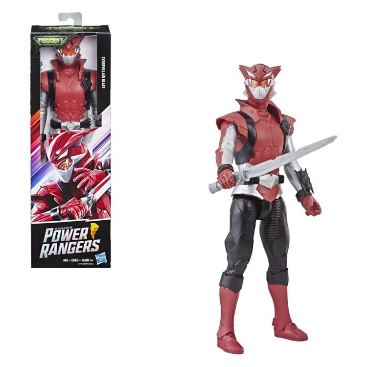 Hasbro E5940 Power Rangers Игрушка Фигурка Блейз, 30 см
