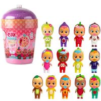 IMC Toys 93355/фиолетовый Кукла IMC Toys Cry Babies Magic Tears серия Tutti Frutti Плачущий младенец в комплекте с домиком и аксессуарами, фиолетовый