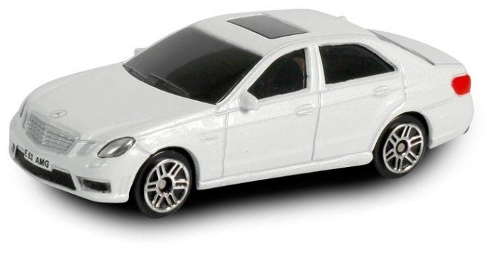 RMZ City 344999S-WH Машина металлическая Mercedes Benz E63 AMG, 1:64, цвет белый