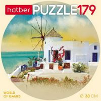 Hatber 179ПЗк4-16353 ПАЗЛЫ круглые 179 элементов А4ф d300мм Лирика природы