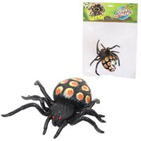 ABtoys (АБтойс) PT-01753 Фигурка Abtoys Юный натуралист Пауки Паук-каракурт, термопластичная резина