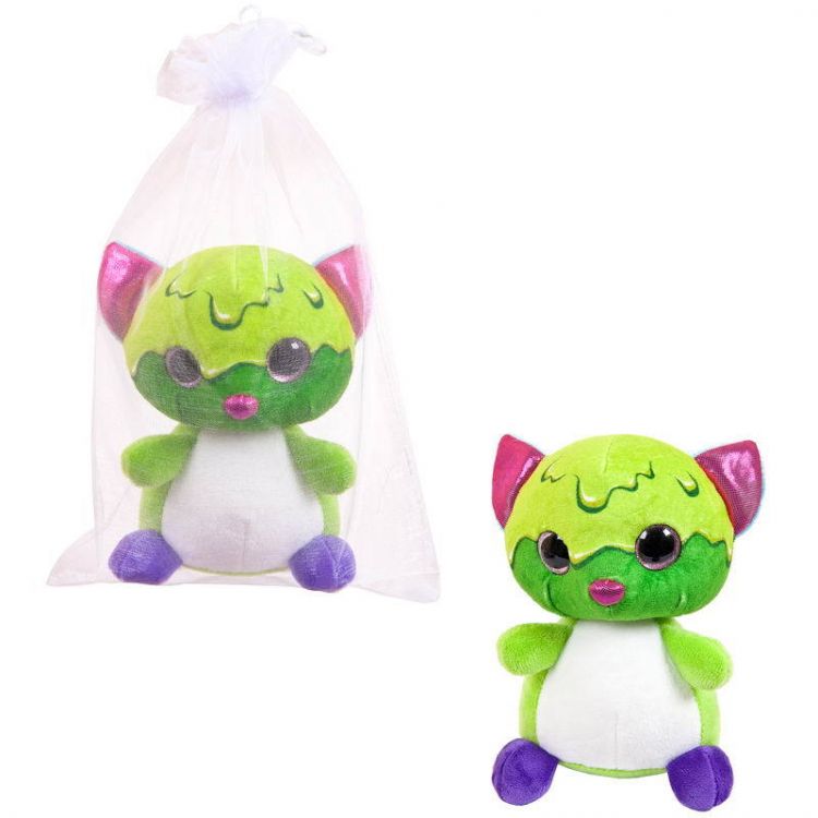 ABtoys M2119 Мягкая игрушка Кошка в подарочном мешочке, 16 см