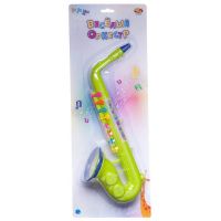 ABtoys (АБтойс) D-00070/зеленый Музыкальный инструмент ABtoys ДоРеМио Весёлый оркестр Саксофон зеленый
