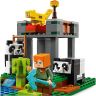 Lego Minecraft 21158 Конструктор Лего Майнкрафт  Питомник панд, 204 детали