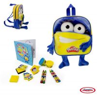 Hasbro CPDO090 Набор Play doh Рюкзачок для мальчика с плюшевыми ручками и ножками, D`arpeje Toys`n`fun