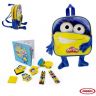 Hasbro CPDO090 Набор Play doh Рюкзачок для мальчика с плюшевыми ручками и ножками, D`arpeje Toys`n`fun