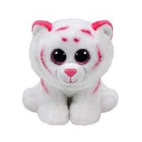 TY 42186 Beanie Boo's Мягкая игрушка Белый тигренок Tabor, 15 см