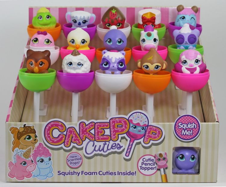 Cake Pop Cuties 27120-2 Игрушка в индивидуальной капсуле Cake Pop Cuties, 2серия, 15 шт. в дисплее, 16 видов в ассортименте