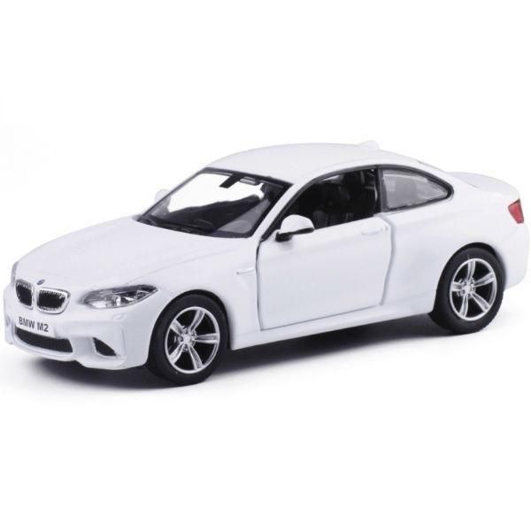 RMZ City 554034 Машина металлическая BMW M2 Coupe, 1:32, белая