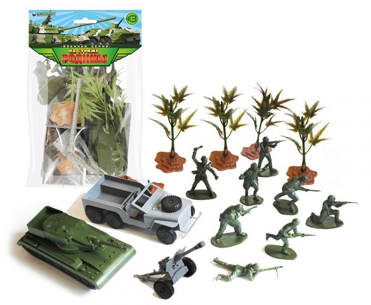 БИПЛАНТ 12046 Игровой набор БИПЛАНТ "Противостояние" для игры в солдатиков БИПЛАНТ 12046 Игровой набор БИПЛАНТ "Противостояние" для игры в солдатиков