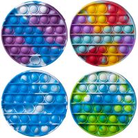Junfa ZY1237051 Игрушка-антистресс Junfa Бесконечные мраморные шарики-пупырки в форме круга