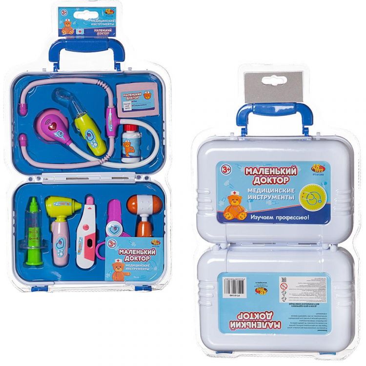 ABtoys (АБтойс) PT-01540 Игровой набор ABtoys Маленький доктор 9 предметов в чемодане ABtoys (АБтойс) PT-01540 Игровой набор ABtoys Маленький доктор 9 предметов в чемодане