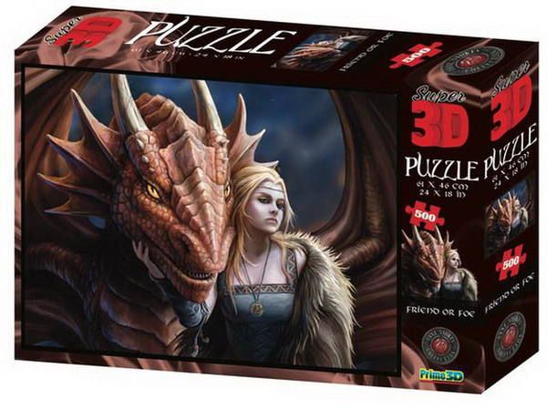 Prime 3D 10320-SBM Пазл 3D 500 Друг или враг?