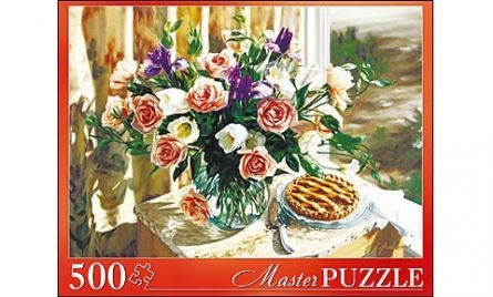 Masterpuzzle 6177 Пазл Робин Андерсон Натюрморт с розами, 500 элементов