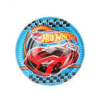 Набор тарелок "Hot Wheels", 18 см, 6 штук