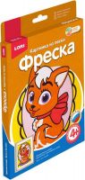 ЛОРИ Пз-Ф-002 Фреска.Картина из песка "Кошечка"