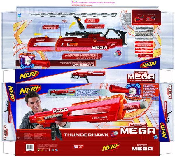 Hasbro E0440 Nerf  Мега-бластер Нёрф Фандерхок