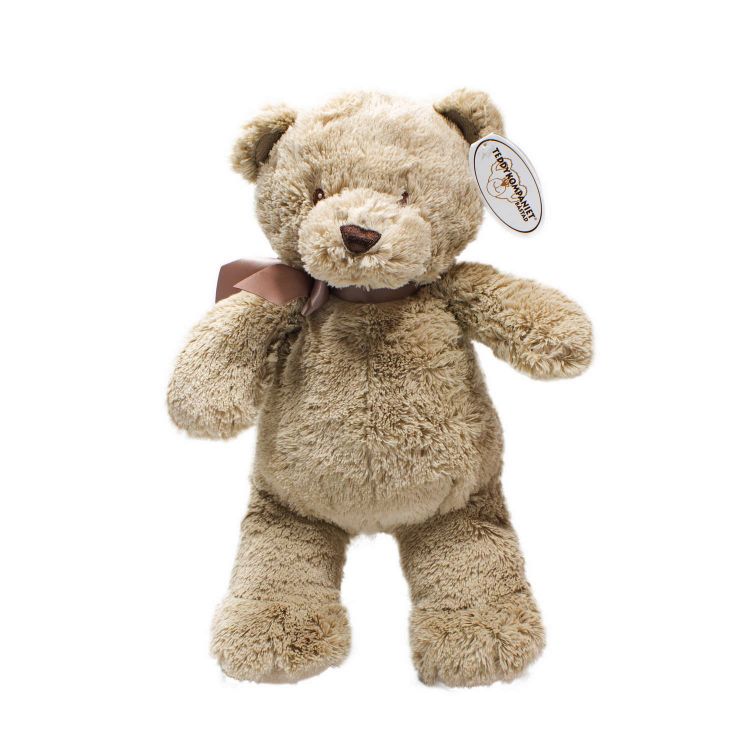 Мягкая игрушка Teddykompaniet Мишка Эльтон с бантом, 27 см