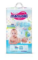 Manuoki JPM006 Подгузники Manuoki Ultrathin M 6-11 кг 56 шт. (Ультратонкая серия)