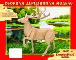 Wooden Toys M031 Модель деревянная сборная "Благородный олень"
