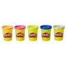 Hasbro E8142 Play-Doh Набор пластилина из 5 банок, серебряный