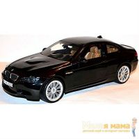 Motormax 73182 Коллекционная модель машины BMW M3, 1:18, черная матовая