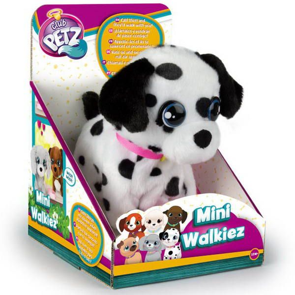 IMC Toys 99838 Club Petz Щенок Mini Walkiez Dalmatian интерактивный, ходячий, со звуковыми эффектами IMC Toys 99838 Club Petz Щенок Mini Walkiez Dalmatian интерактивный, ходячий, со звуковыми эффектами