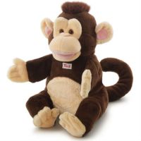 Trudi 29967 Мягкая игрушка Обезьянка (игрушка на руку), 25 см