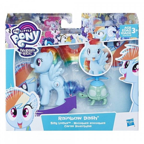 Hasbro E2567 MLP Пони "Забавные лица", Радуга Дэш