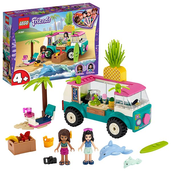 Lego Friends 41397 Конструктор Лего Подружки Фургон-бар для приготовления сока, 103 детали