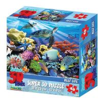Prime 3D 13686-SBM Пазл 3D 48 Жизнь на рифе