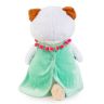 BUDI BASA LK24-005 Мягкая игрушка Кошечка Ли-Ли в мятном платье с розовой сумочкой, 24 см