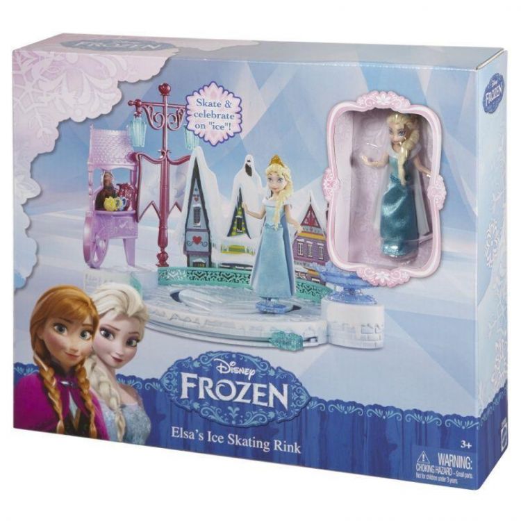 Mattel DFR88 Холодное сердце Игровой набор "Эльза на катке"