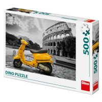 Dino 502314 Пазл Скутер на фоне Колизея, 500 элементов