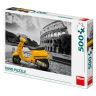 Dino 502314 Пазл Скутер на фоне Колизея, 500 элементов