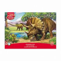 ArtBerry 46909ЕК Альбом для рисования на клею ArtBerry Эра динозавров, А4, 30 листов