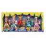 Mattel GYN58 Энчантималс Игровой набор Королевские друзья, 5 кукол с питомцами, 15 см