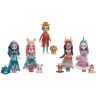 Mattel GYN58 Энчантималс Игровой набор Королевские друзья, 5 кукол с питомцами, 15 см