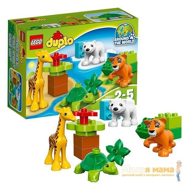 Lego Duplo 10801 Конструктор Лего Дупло Вокруг света: малыши, 13 деталей