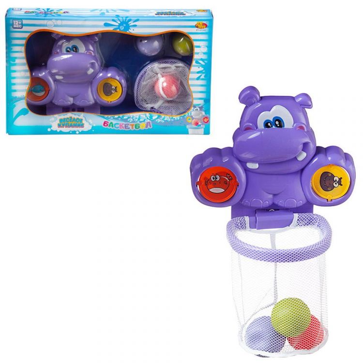 ABtoys (АБтойс) PT-01543 Набор игрушек для ванной Abtoys Веселое купание Водный баскетбол 6 предметов ABtoys (АБтойс) PT-01543 Набор игрушек для ванной Abtoys Веселое купание Водный баскетбол 6 предметов