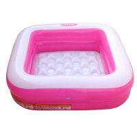 Intex 57100 Надувной бассейн розовый, 85 х 85 х 23 см