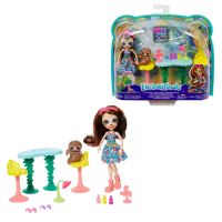 Mattel GFN54 Энчантималс Игровой набор Салон красоты Сэлы Ленни