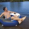 Intex 58854 Плот-круг надувной для плавания River Run Connect Lounge, 130х126 см