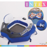 Intex 58854 Плот-круг надувной для плавания River Run Connect Lounge, 130х126 см
