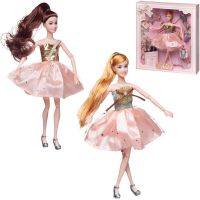 Junfa WJ-21546 Кукла Junfa Atinil Мой розовый мир в платье со звездочками на юбке, 28см