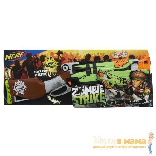 Hasbro A6563 Nerf Бластер Нерф Зомби страйк СлингФайр