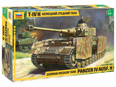 Звезда 3620 Сборная модель Немецкий средний танк T-IV (H), 1:35